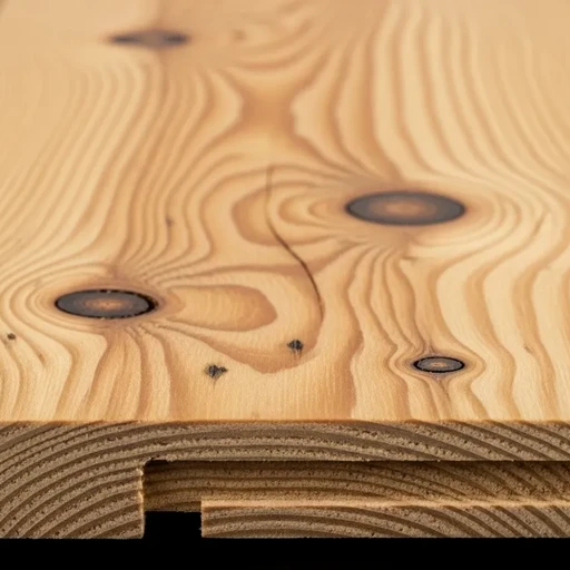 Доска пола лиственница 45*135*5000, сорт ВС (0,675м2)